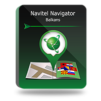 Navitel Navigator. Albanie, Bosnie-Herzégovine, Croatie, Macedoine du Nord, Monténégro, Serbie, Slovénie