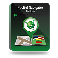 Navitel Navigator. Lituanie, Lettonie, Estonie