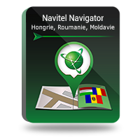 Navitel Navigator. Hongrie, Roumanie, Moldavie
