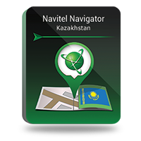 Navitel Navigator. Kasachstan