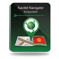 Navitel Navigator. Quirguistão