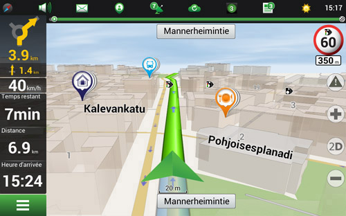 Navitel Navigator. Danemark, Finlande, Islande, Norvège, Suède