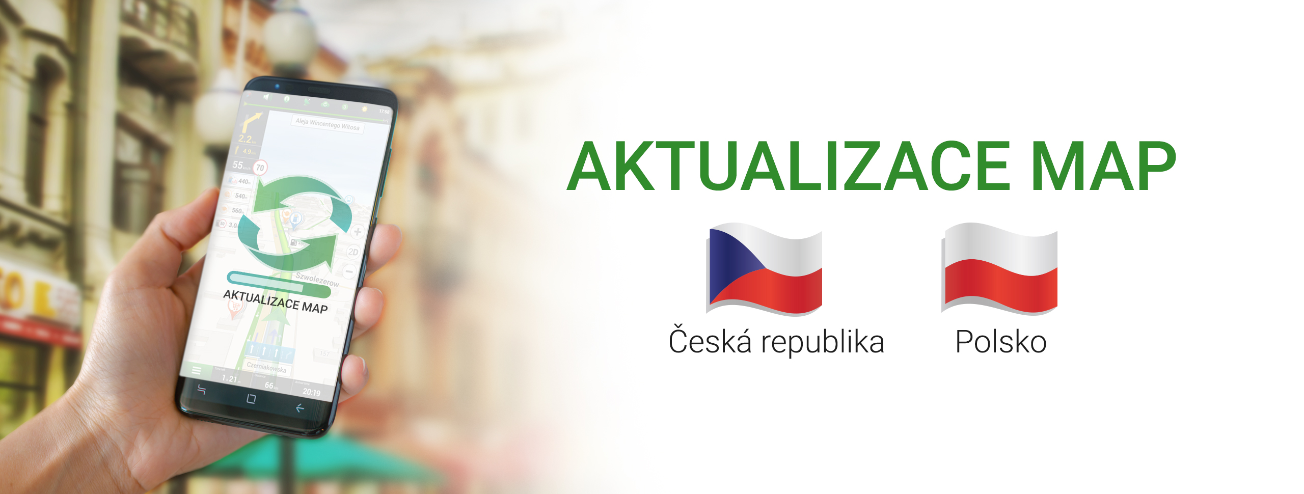 NAVITEL® vydal aktualizaci map České republiky a Polska
