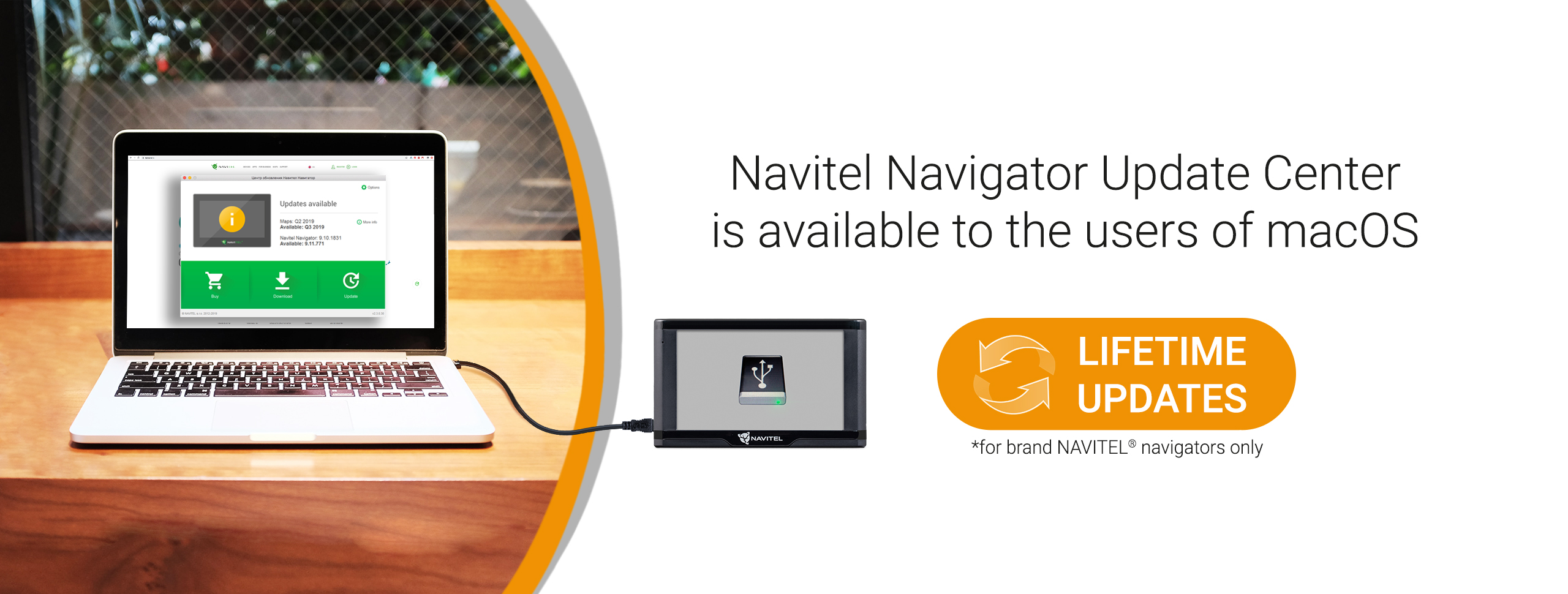 Navitel Navigator Update Center to the users of macOS