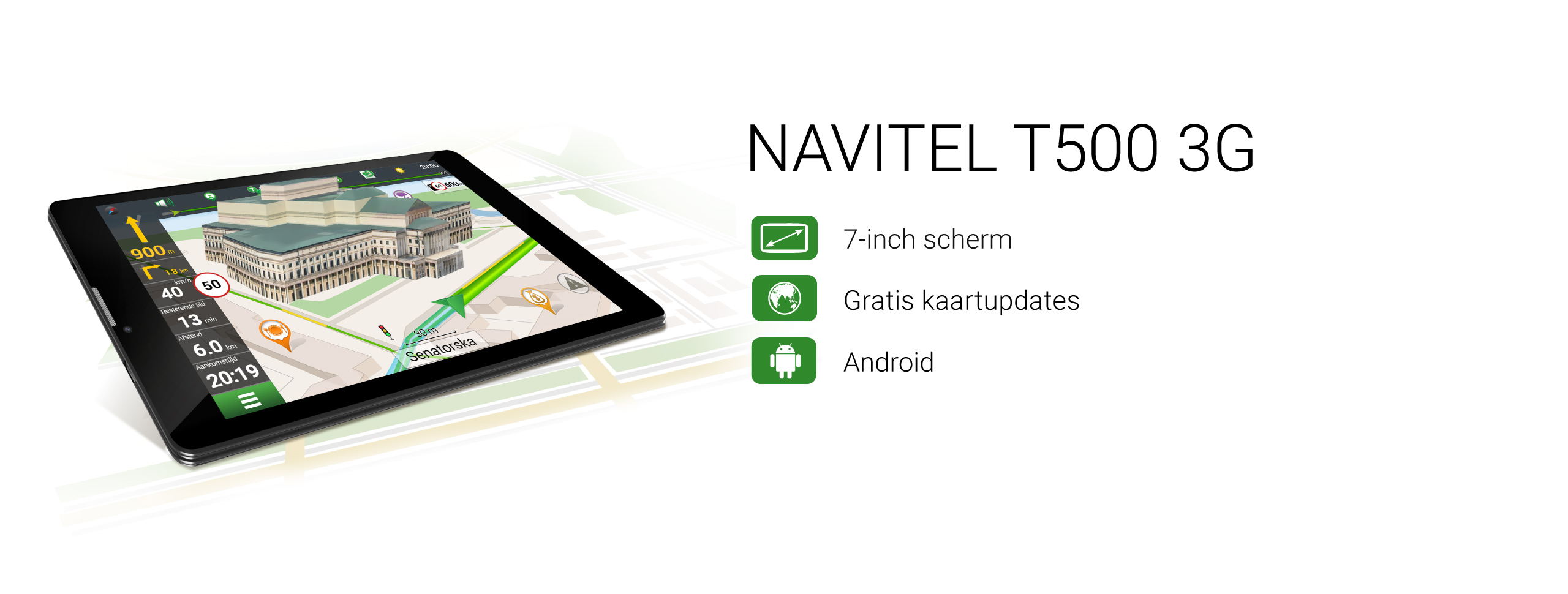 NAVITEL T500 3G-tablet