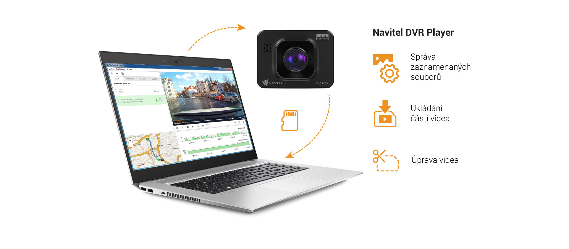 AR250 NV ar250-nv/DVR_player_AR250_CZ