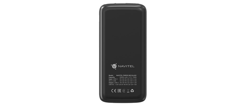 PWR20 MX BLACK pwr20_mx_black/NAVITEL_PWR20_MX_BLACK_1