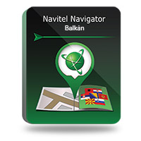 Navitel Navigátor. Albánia, Bosznia és Hercegovina, Horvátország, Eszak-Macedónia, Montenegró, Szerbia, Szlovénia