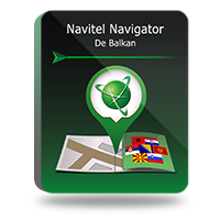 Navitel Navigator. Albanië, Bosnië en Herzegovina, Kroatië, Noord Macedonie, Montenegro, Servië, Slovenië