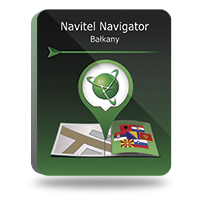 Navitel Navigator. Albania, Bośnia i Hercegowina, Chorwacja, Macedonia Polnocna, Czarnogóra, Serbia, Słowenia