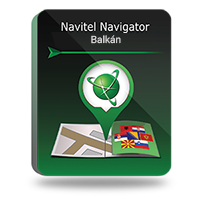 Navitel Navigator. Albánsko, Bosna a Hercegovina, Chorvátsko, Severna Macedonsko, čierna hora, Srbsko, Slovinsko