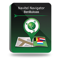 Navitel Navigator. Belgija, Nyderlandai, Liuksemburgas