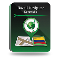 Navitel Navigator. Kolumbija