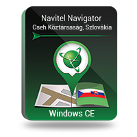 Navitel Navigator. Cseh Köztársaság, Szlovákia