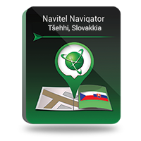Navitel Navigator. Tšehhi Vabariik, Slovakkia