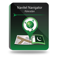 Navitel Navigator. Pákistán