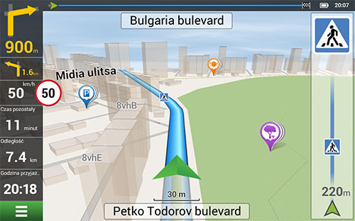 Navitel Navigator. Bułgaria