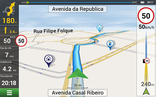 Navitel Navigator. Španělsko, Portugalsko, Gibraltar, Andorra