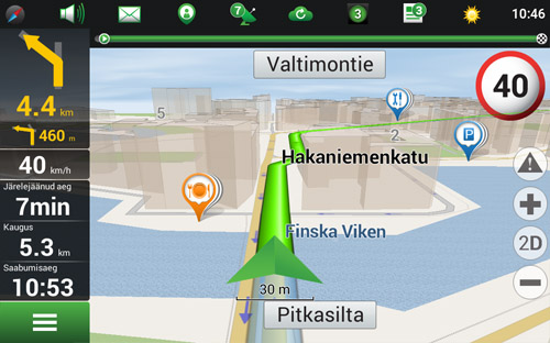 Navitel Navigator. Taani, Soome, Islandi, Norra, Rootsi