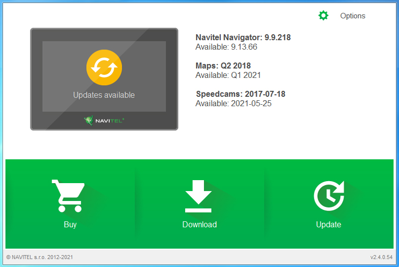 Navitel Navigator Update Center